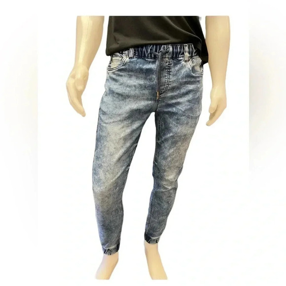 Jeaniologie DNM Works Jagger Acid Wash Relaxed Pants Size 30 - Picture 5 of 15